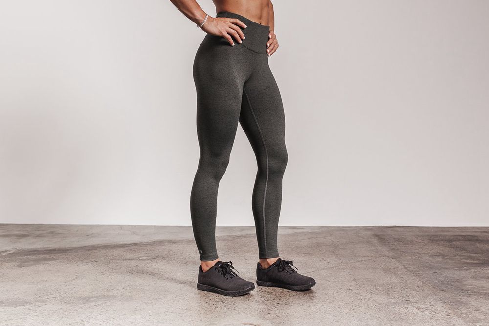 Leggings NOBULL Femme Grise - NOBULL High-Rise,France (3418-HXVEJ)